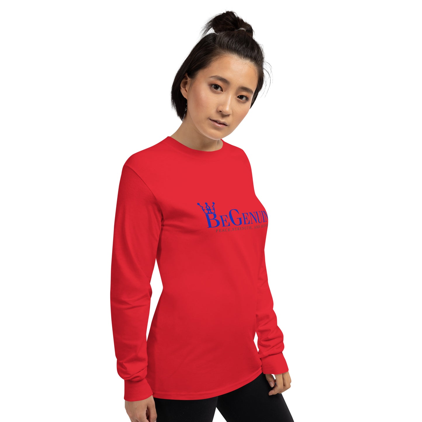 Men’s and Women's Long Sleeve BeGenuine Shirt