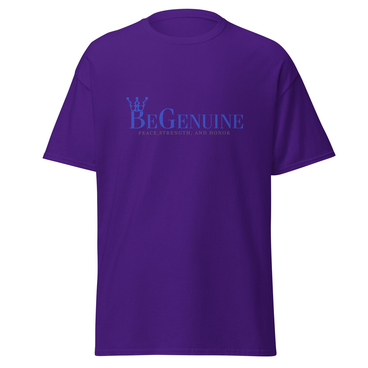 Men's classic BeGenuine tee! (If You're going to be anyone Be Yourself BeGenuine.)