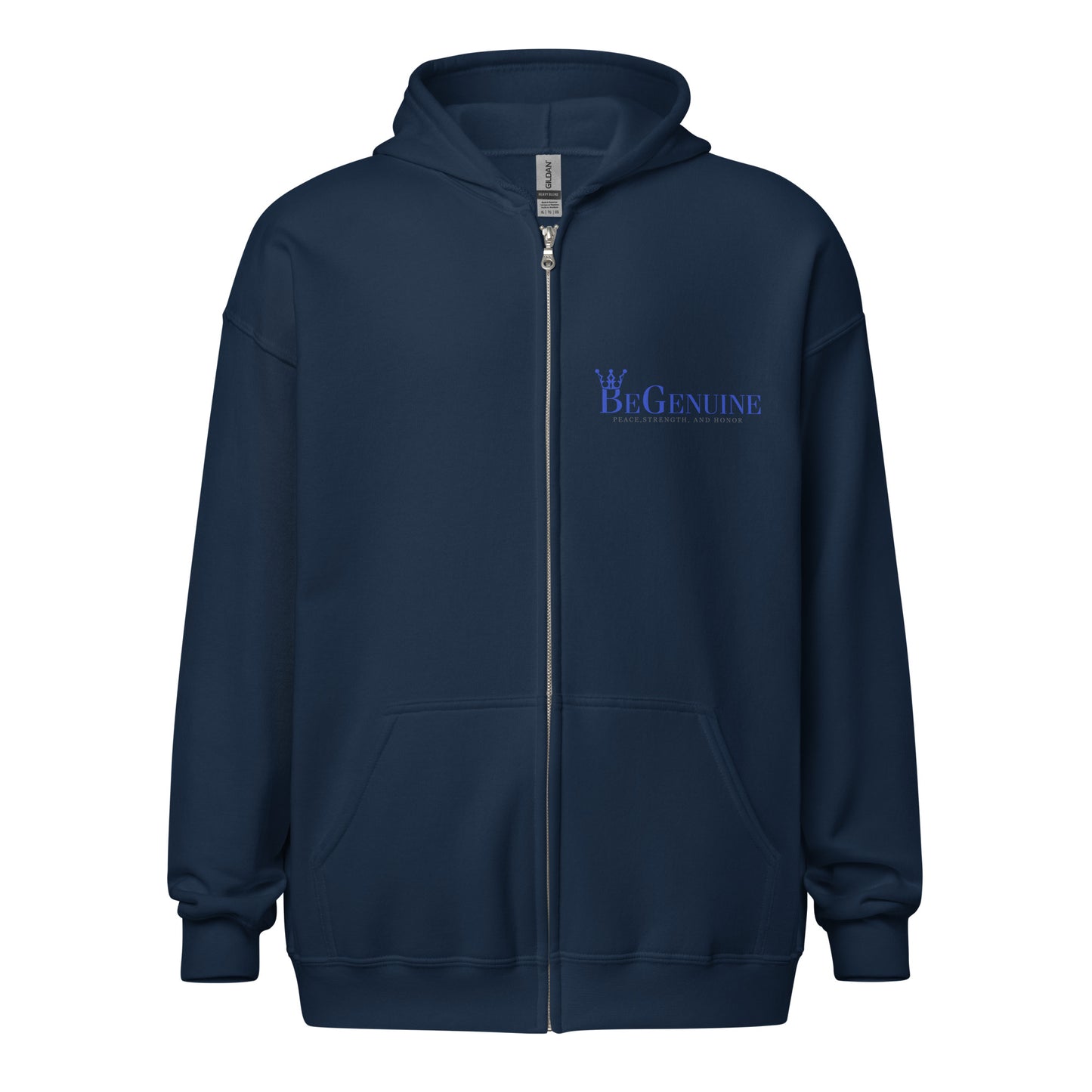 BeGenuine heavy blend zip hoodie
