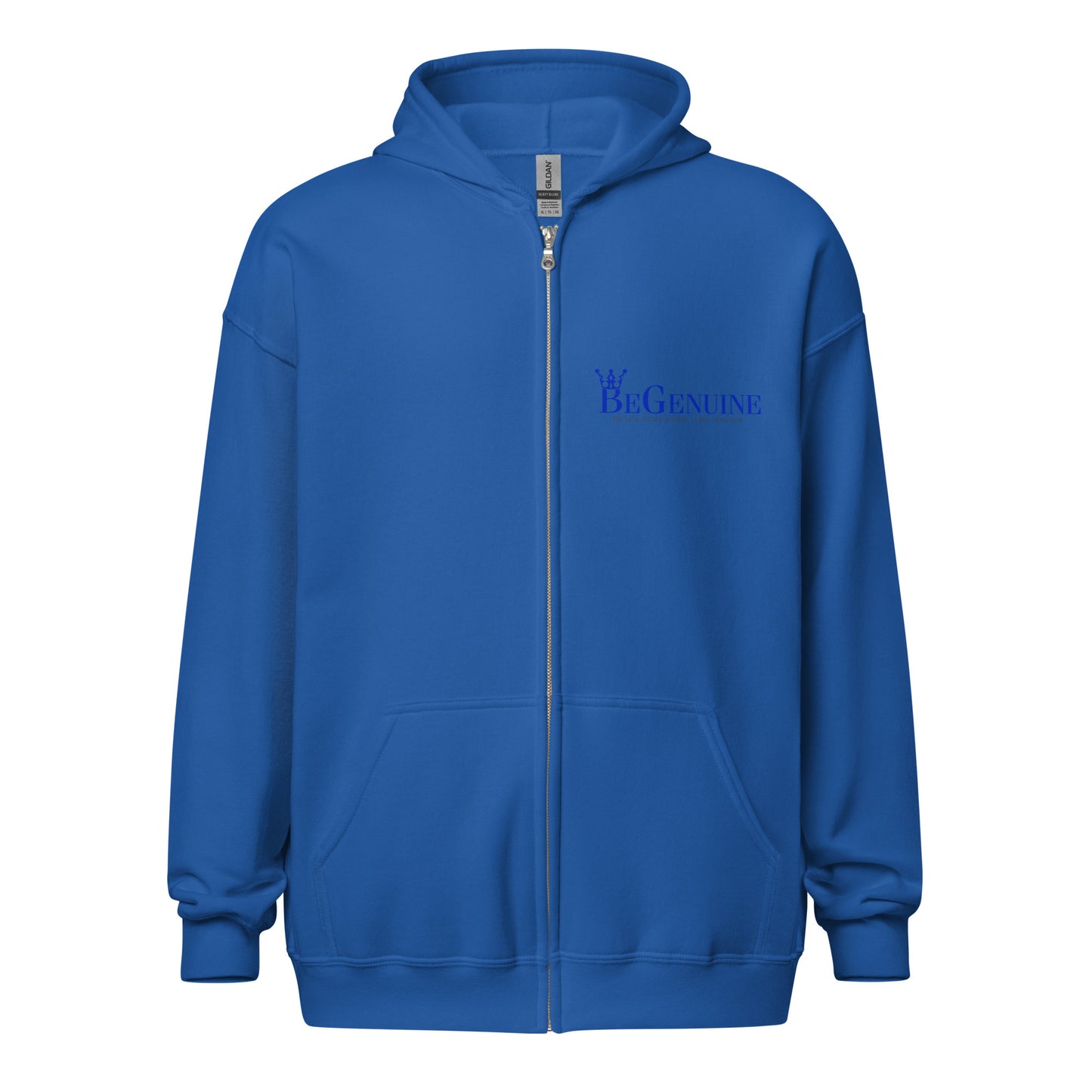BeGenuine heavy blend zip hoodie
