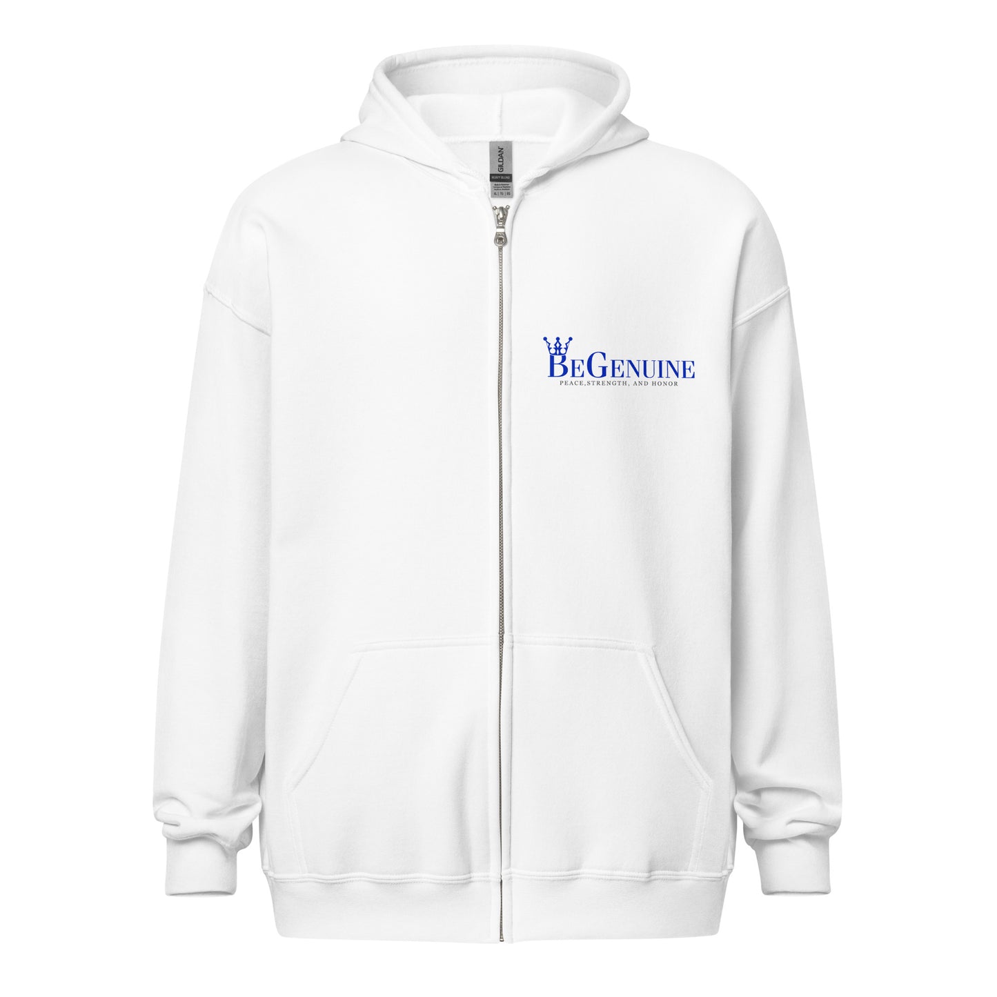 BeGenuine heavy blend zip hoodie