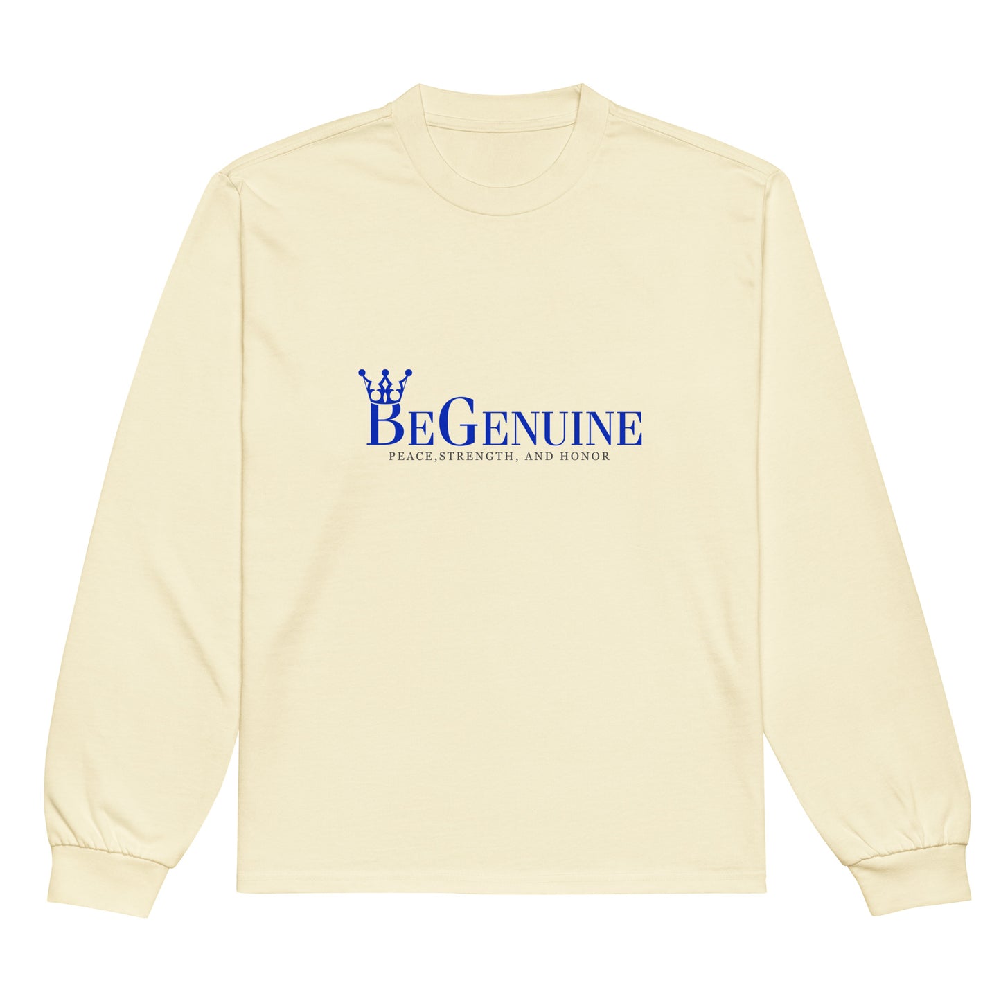 BeGenuine World Domination heavyweight long sleeve shirt
