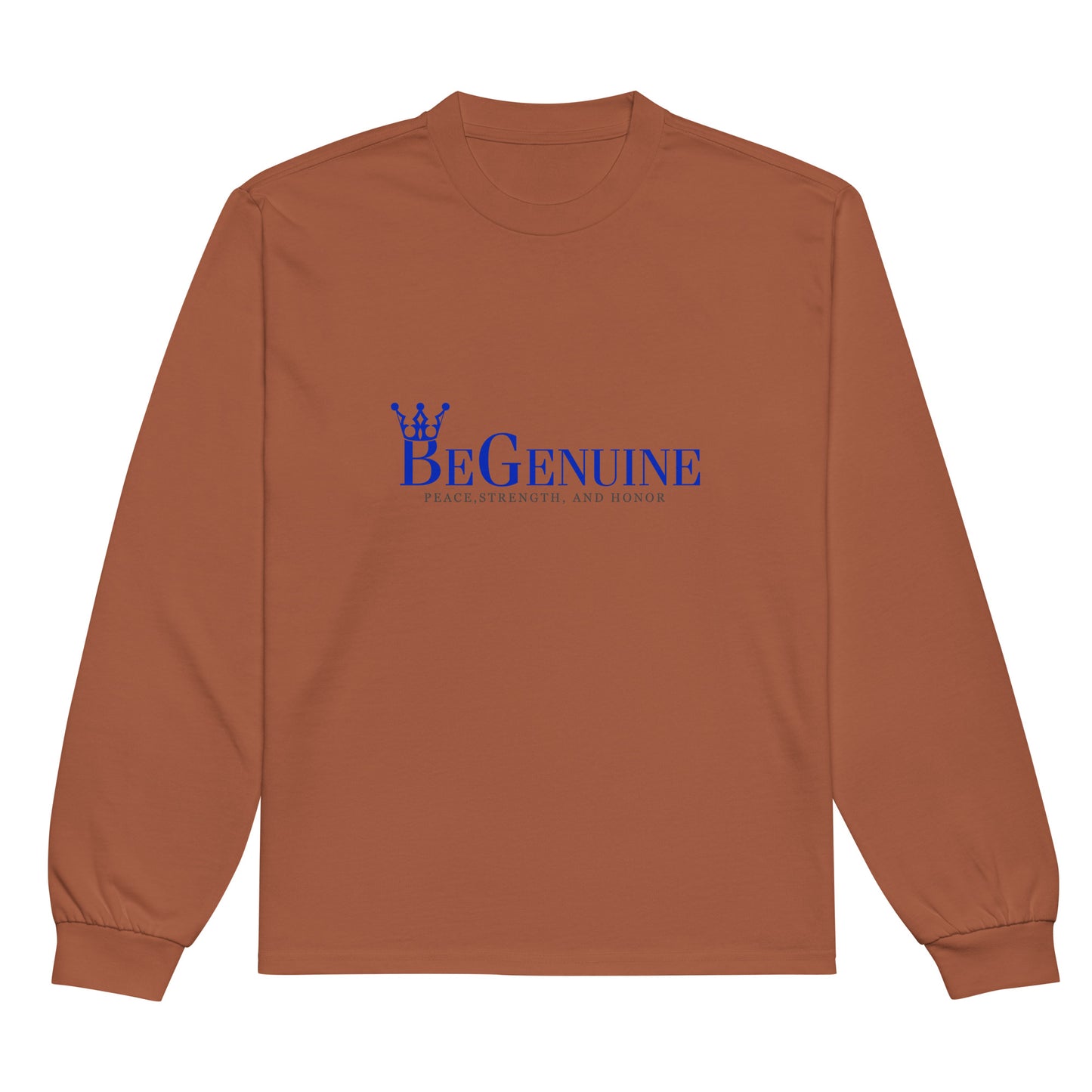 BeGenuine World Domination heavyweight long sleeve shirt