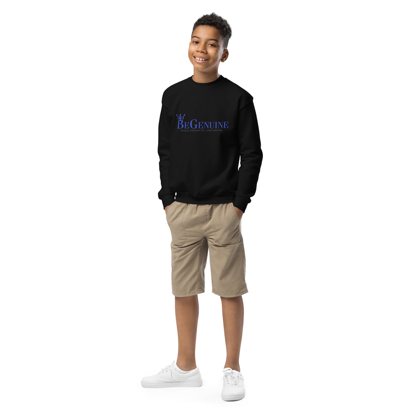 BeGenuine Youth Crewneck Sweatshirt