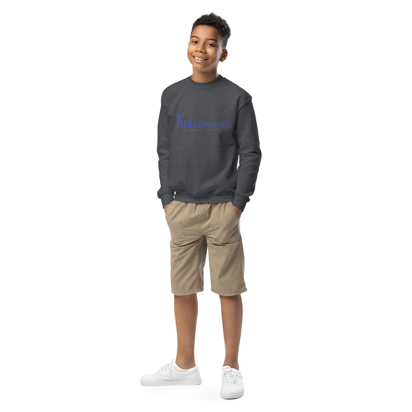 BeGenuine Youth Crewneck Sweatshirt