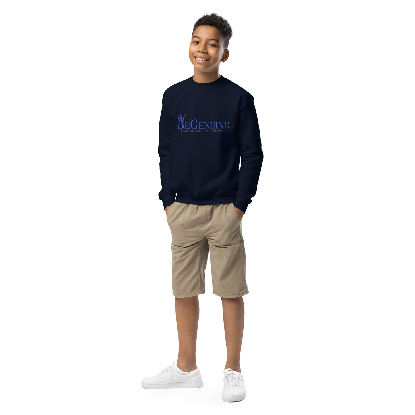 BeGenuine Youth Crewneck Sweatshirt