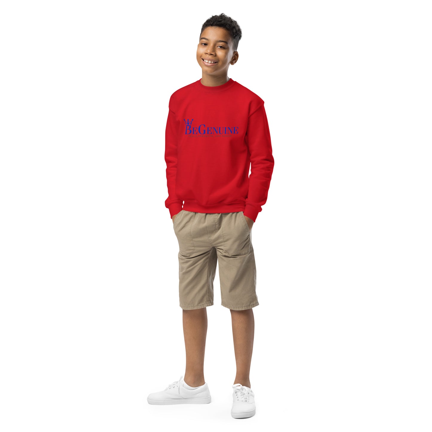 BeGenuine Youth Crewneck Sweatshirt
