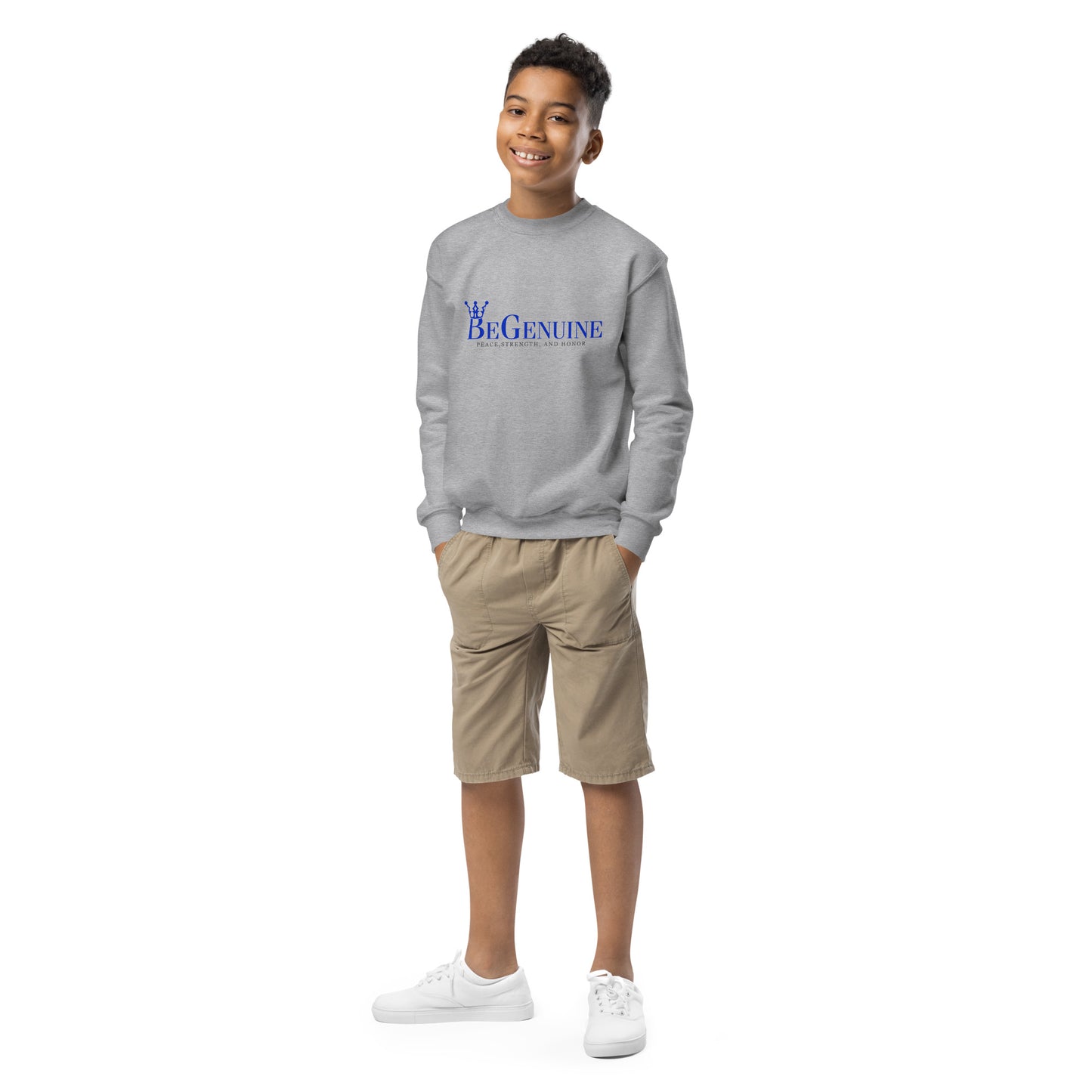 BeGenuine Youth Crewneck Sweatshirt